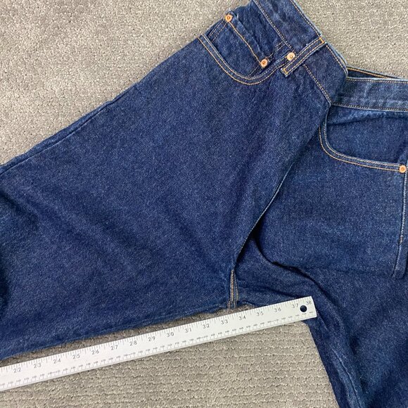 Vintage Y2K Levi's 517 Bootcut Jeans Men's 36 x 32 Fits 35 x 33.5 Blue USA - Picture 14 of 15